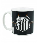 Caneca Porcelana 320ml - Santos